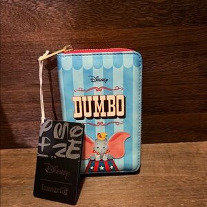 Disney Loungefly - Dumbo Zip Wallet - NWT Hard tag!